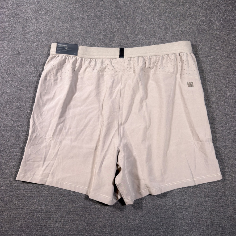 VRST Accelerate Running Shorts Mens M Silver Shadow 5" Unlined Stretch Wicking - Picture 4 of 8